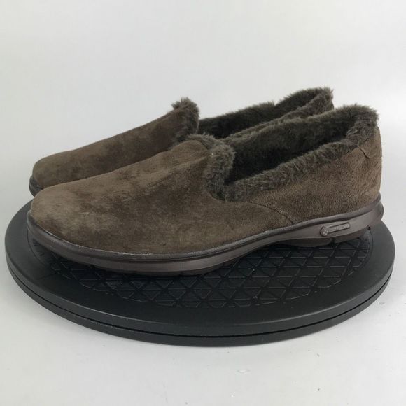 Skechers Shoes - Skechers Goga Mat Pillars Faux Fur Brown Slip On Shoes 14310 Women’s Size 9